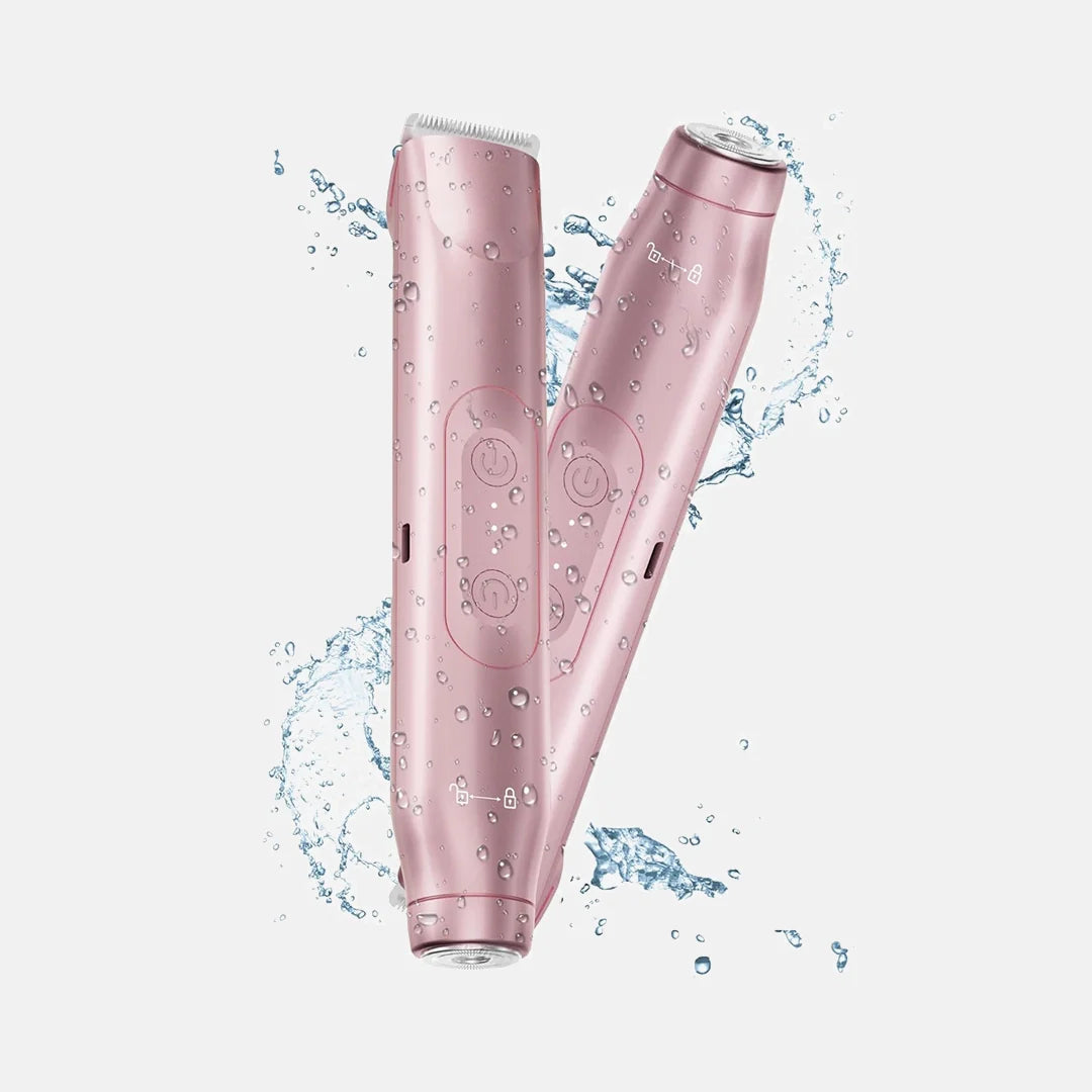 2in1 Painless Bikini Hair Trimmer – Waterproof, Skin-Safe & Rechargeable